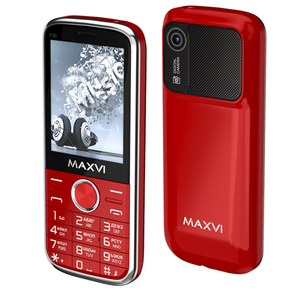Купить Мобильный телефон Maxvi P30 red